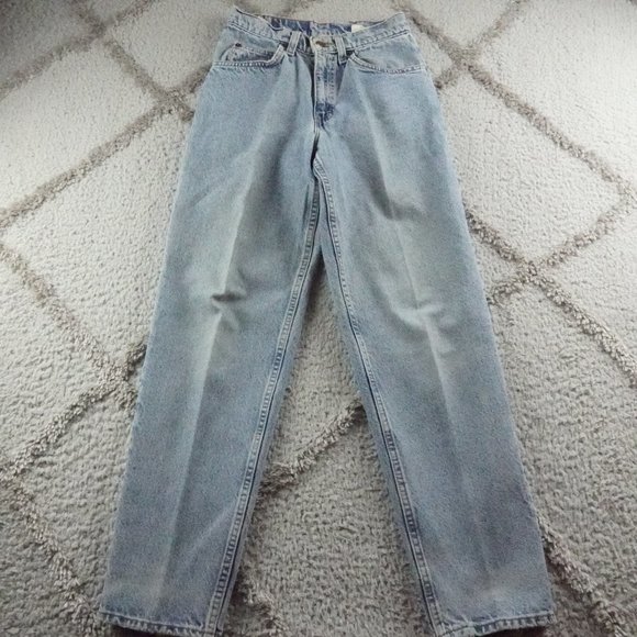 Levi's Denim - vintage orange tab Levi's student straight leg jeans women's size 26x29